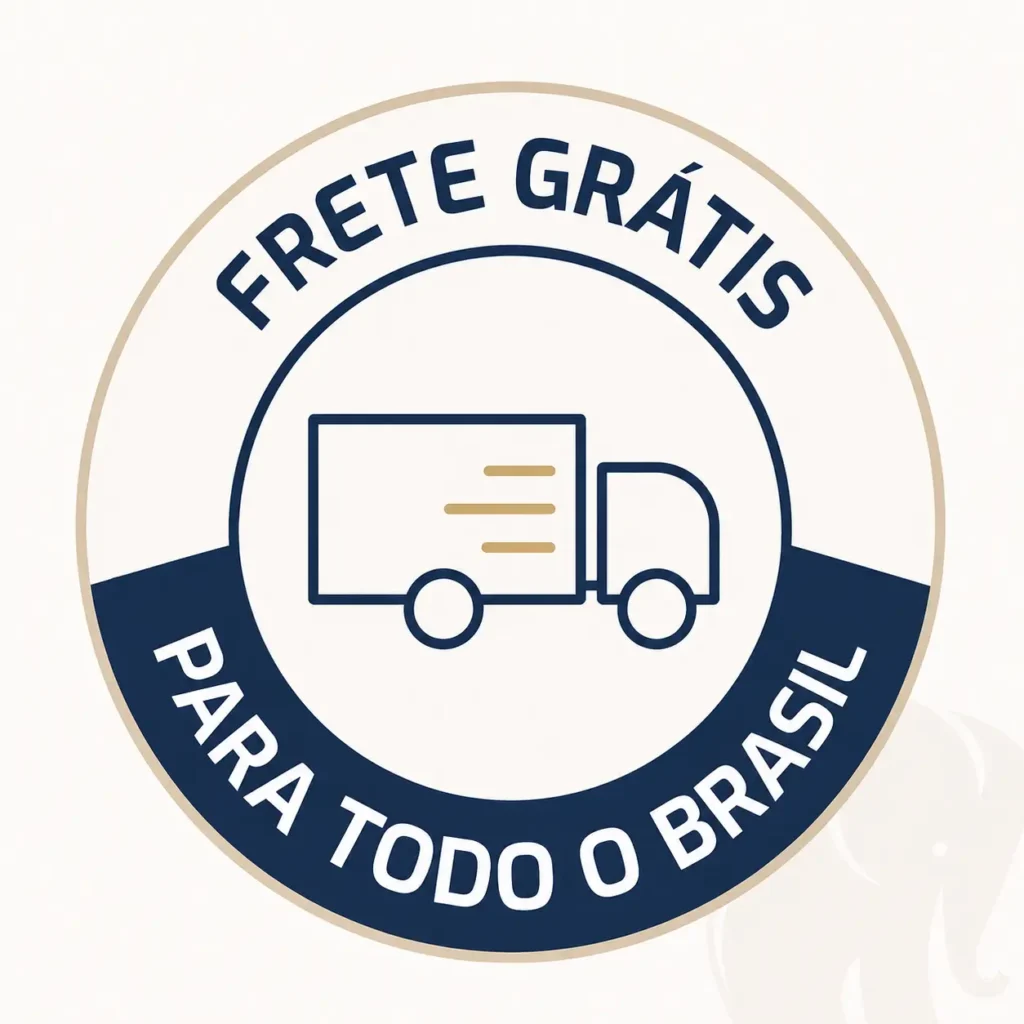 Selo de frete grátis para todo o Brasil Elefantol